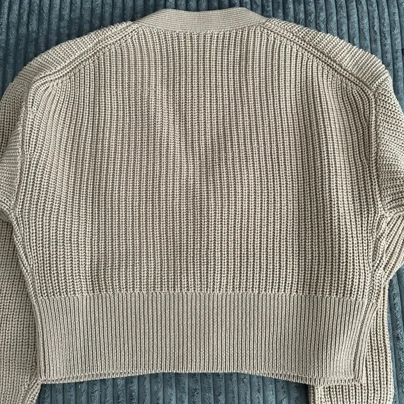 Babaton Women's Beige Cardigan Sweater - Size S - NWOT - Picture 4 of 4